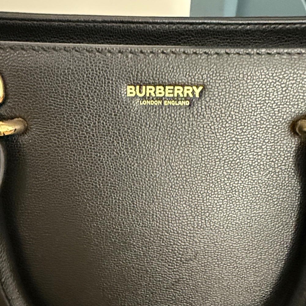 Burberry Banwell Check Bag Black - Picture 12 of 16